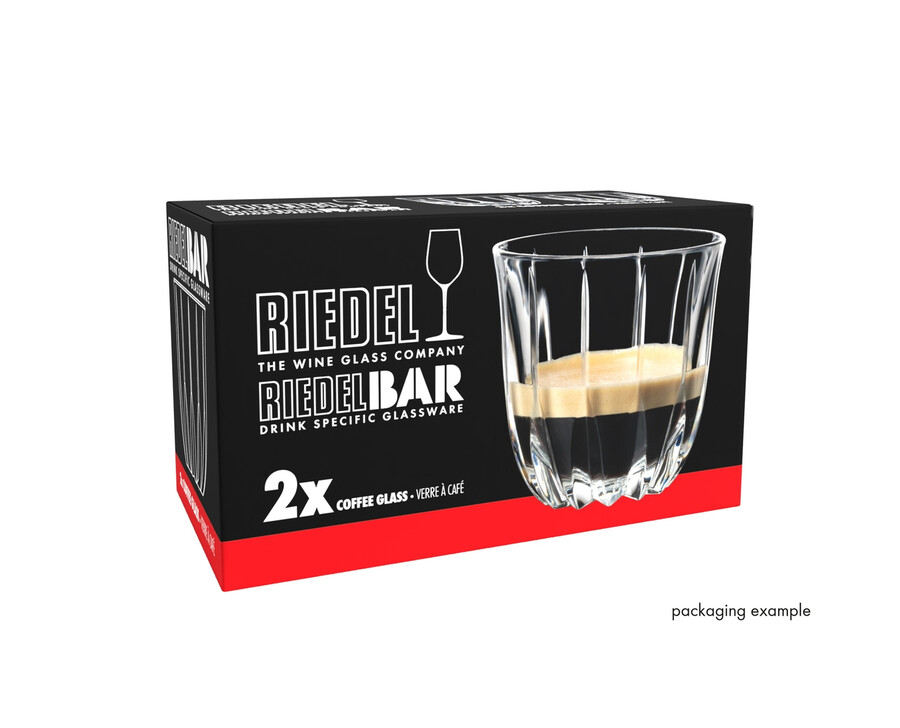 verrerie spécifique pour boissons riedel café