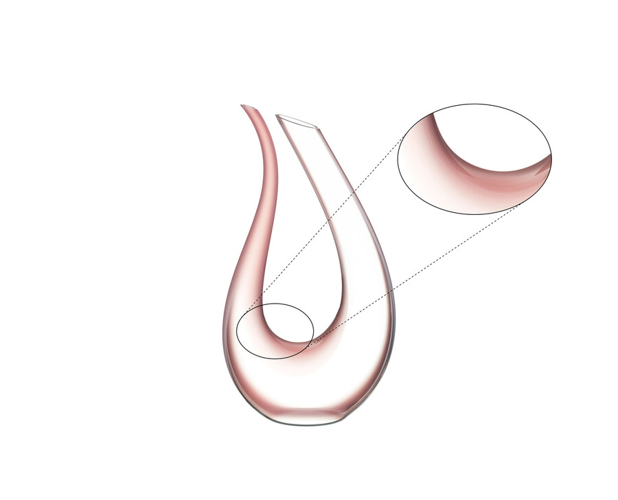 carafe riedel amadeo - rose