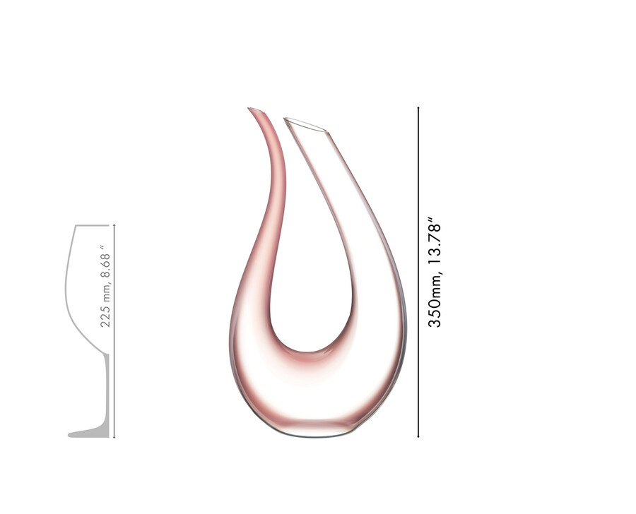 carafe riedel amadeo - rose