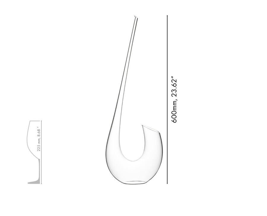 carafe cygne riedel