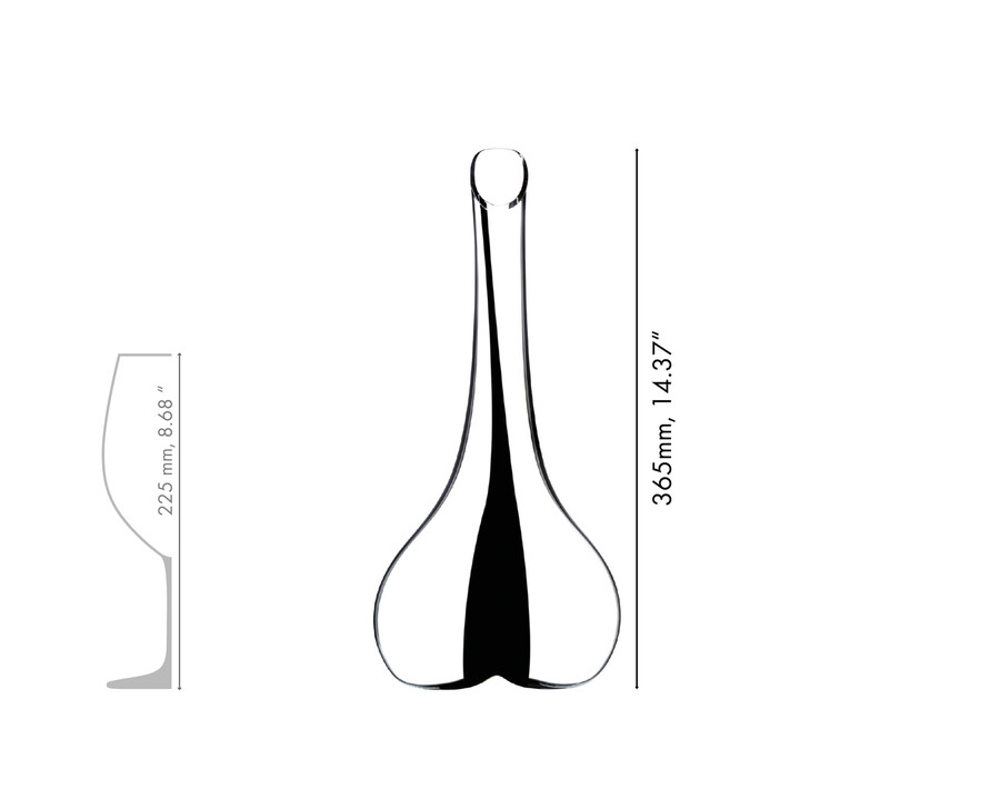 carafe riedel black tie smile