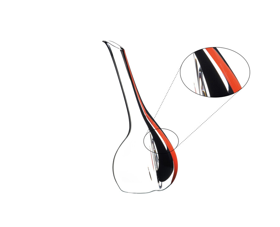 carafe riedel black tie touch - rouge