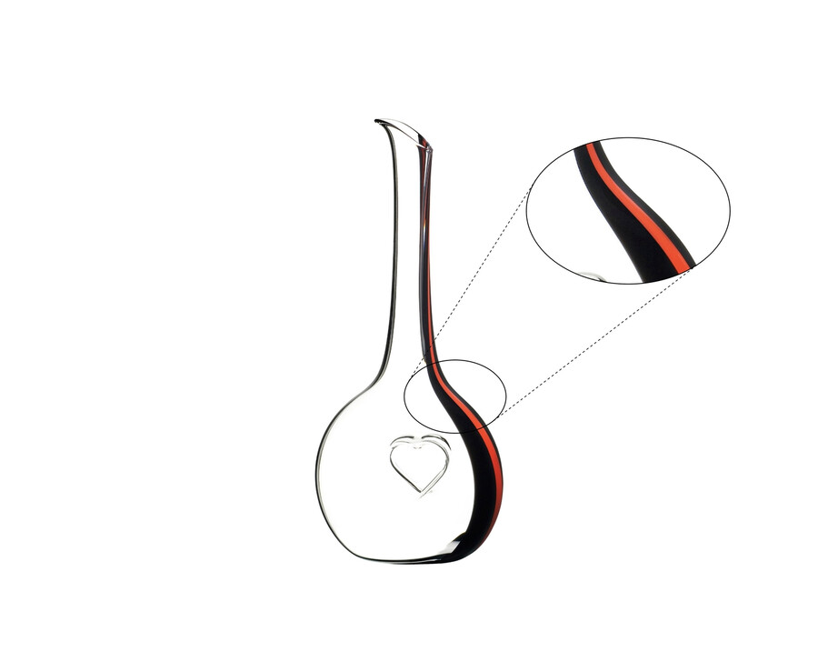 carafe riedel black tie bliss - rouge