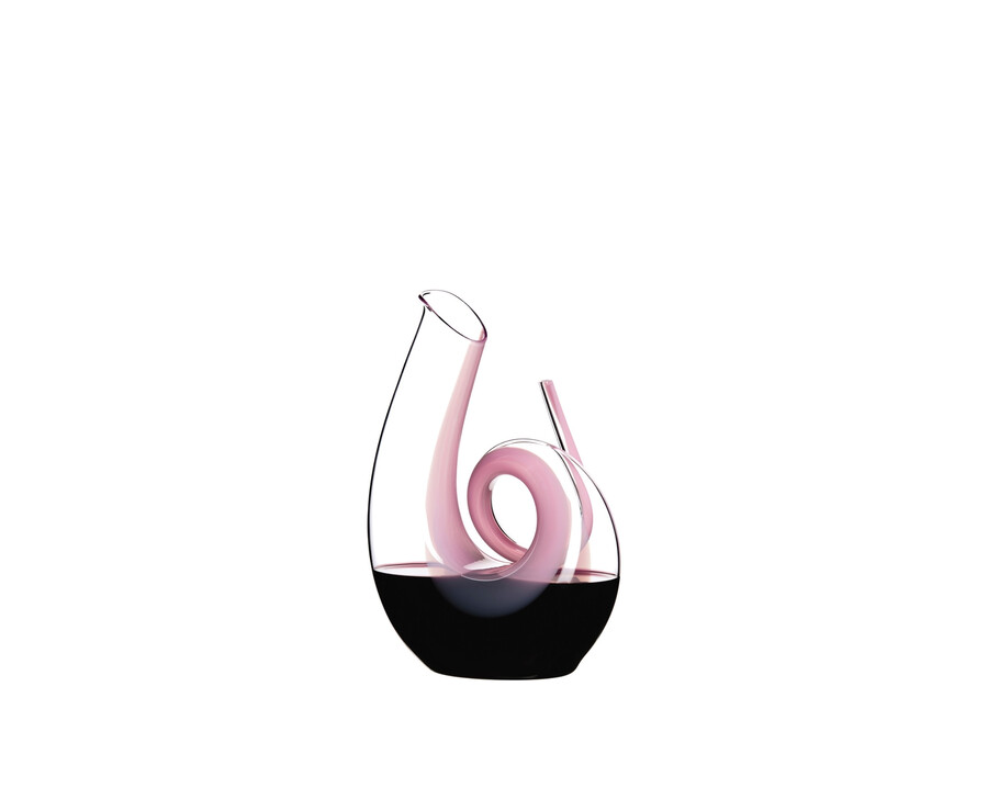 carafe riedel curly - rose