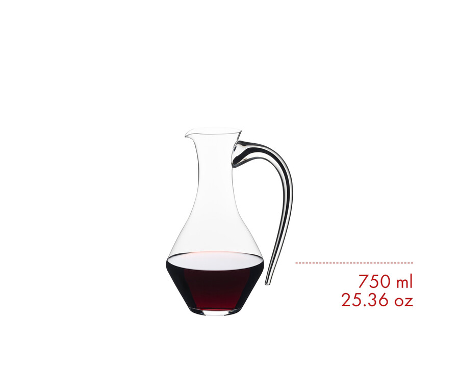 riedel carafe fatto a mano cabernet magnum - noir