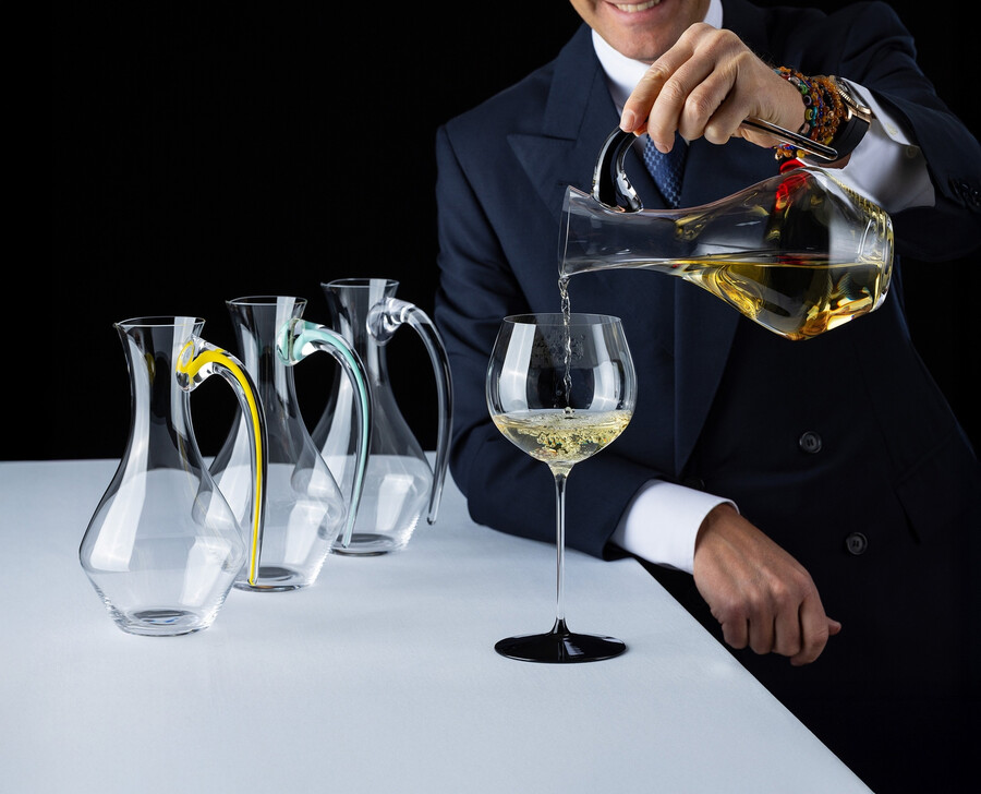 riedel carafe fatto a mano cabernet magnum - noir