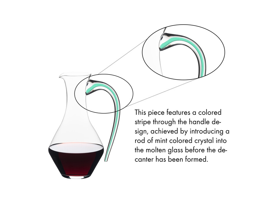 carafe riedel fatto a mano cabernet magnum - menthe