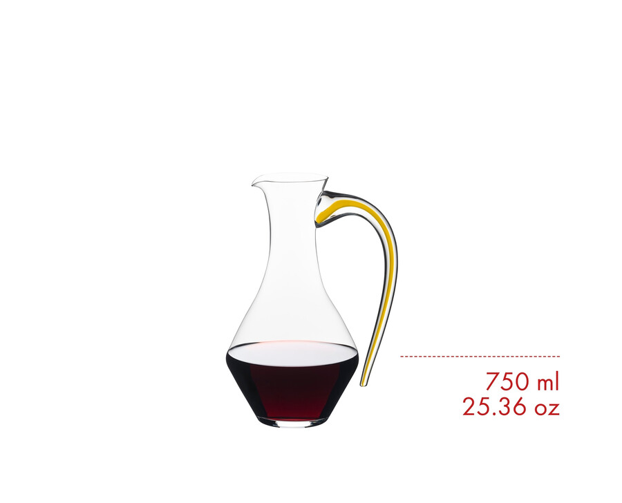 carafe riedel fatto a mano cabernet magnum - jaune