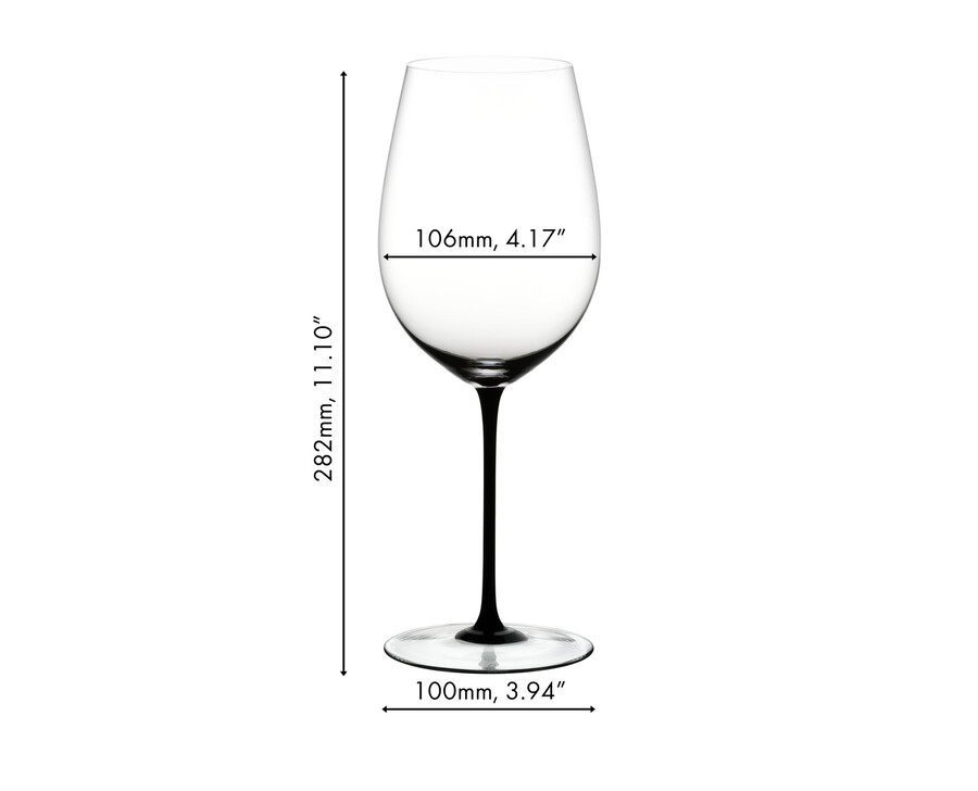 riedel sommeliers cravate noire bordeaux grand cru