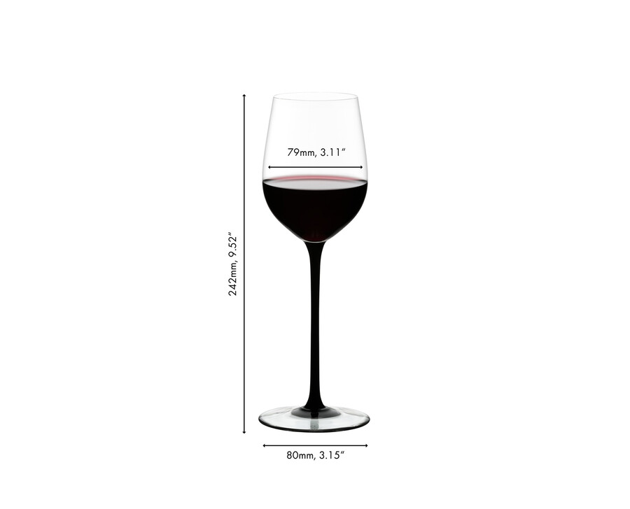 riedel sommeliers cravate noire bordeaux mature