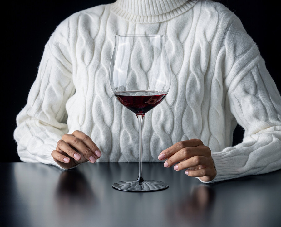 riedel fatto a mano cravate noire bourgogne grand cru