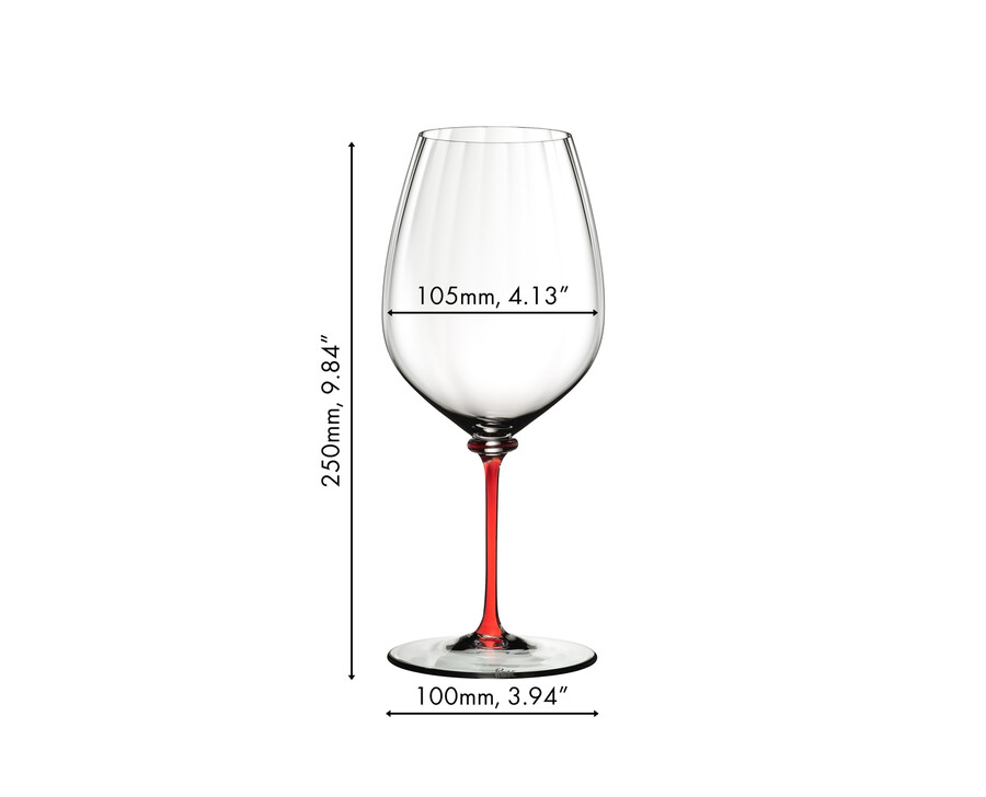 riedel fatto a mano performance cabernetsauvignon - tige rouge