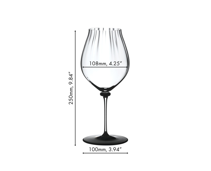 riedel fatto a mano performance pinot noir - base noire