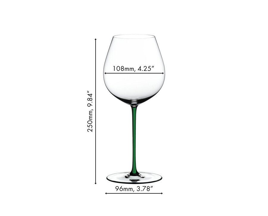 riedel fatto a mano pinot noir - vert