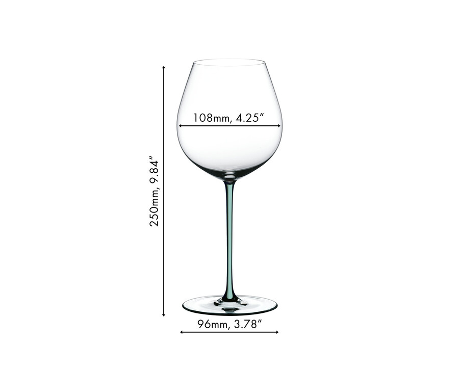 riedel fatto a mano pinot noir - menthe