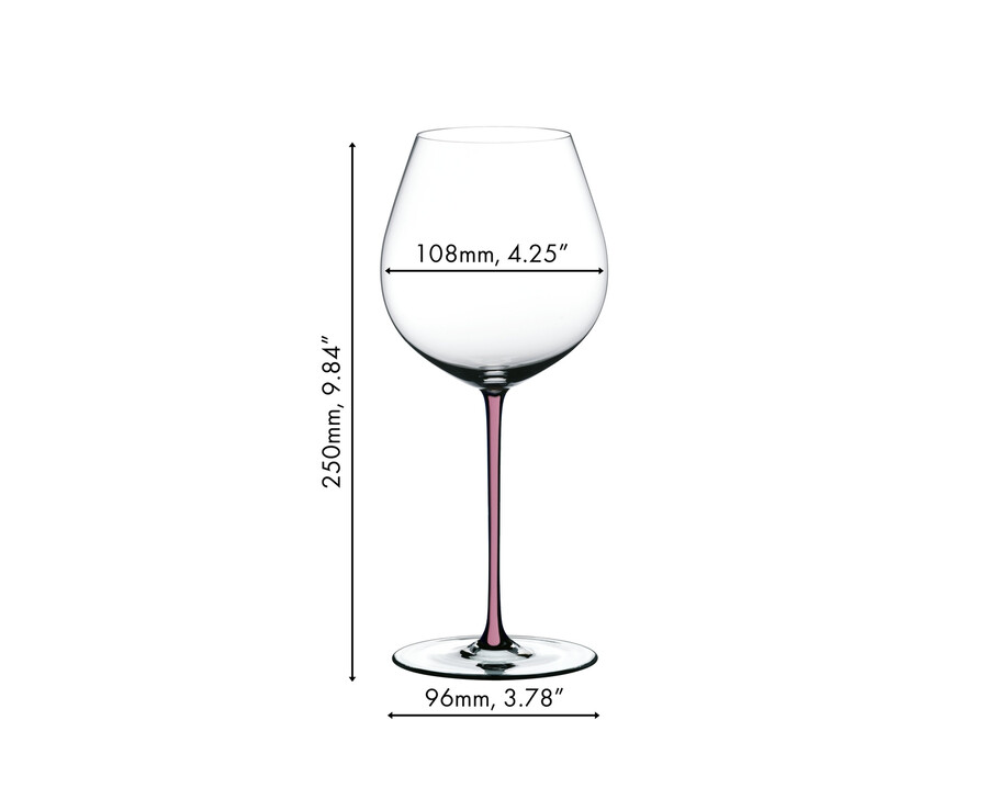 riedel fatto a mano pinot noir - mauve