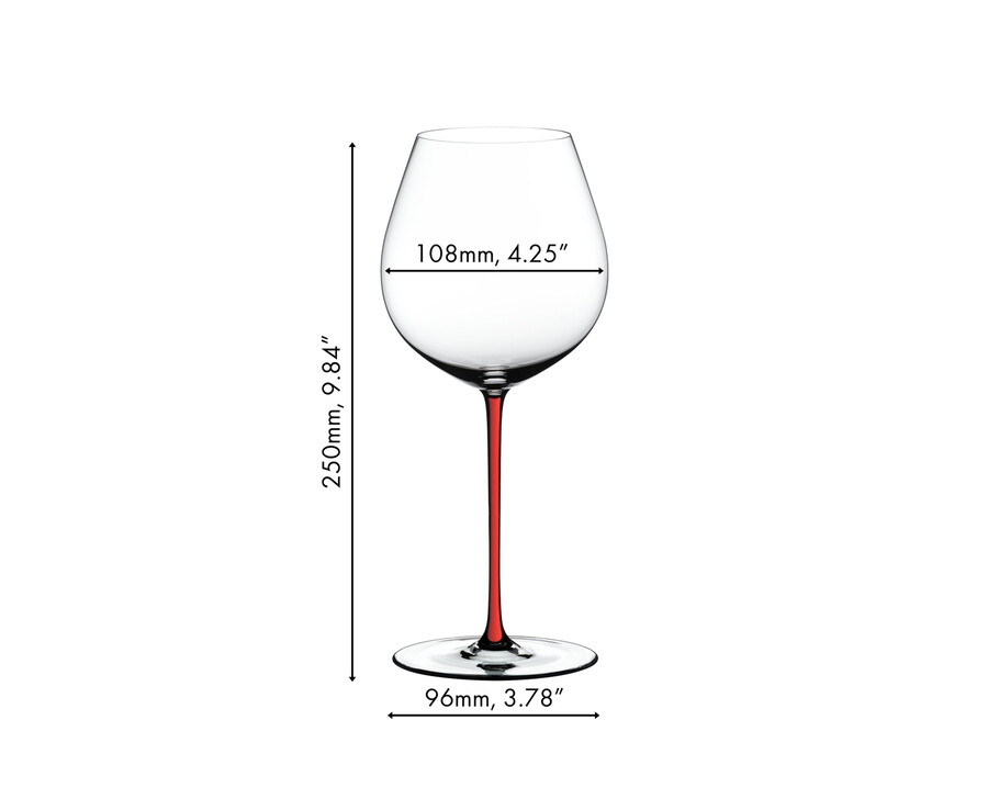 riedel fatto a mano pinot noir - rouge