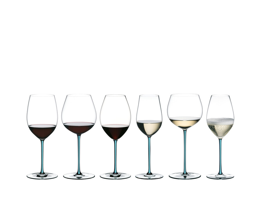 riedel fatto a mano pinot noir - turquoise