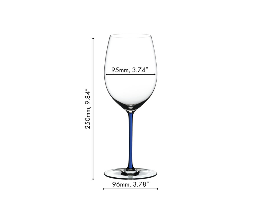 riedel fatto a mano cabernetmerlot - bleu foncé