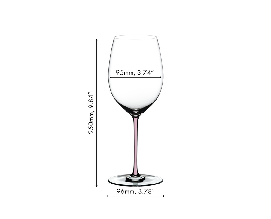 riedel fatto a mano cabernetmerlot - rose
