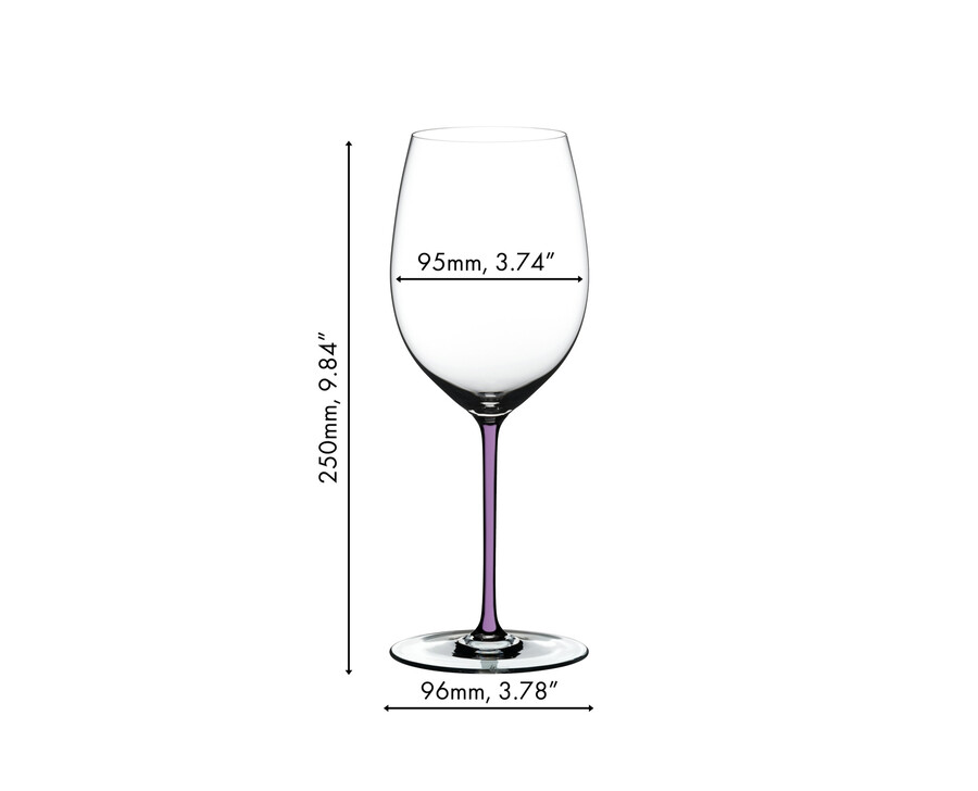 riedel fatto a mano cabernet merlot - violette opale