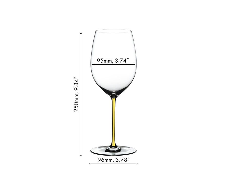 riedel fatto a mano cabernetmerlot - jaune