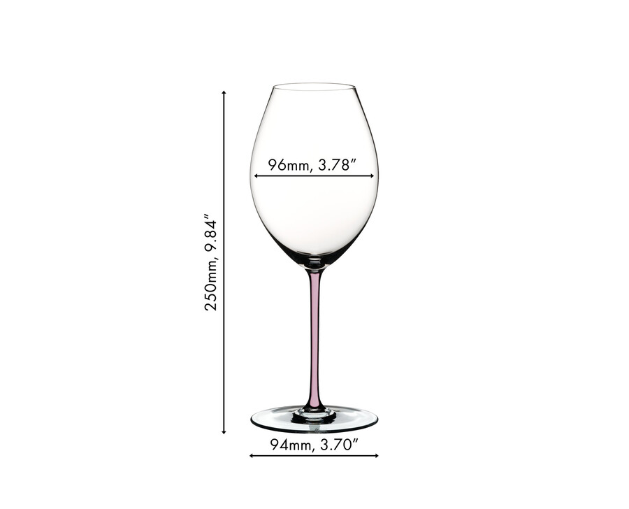 riedel fatto a mano syrah - rose