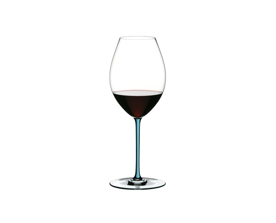 riedel fatto a mano syrah - turquoise