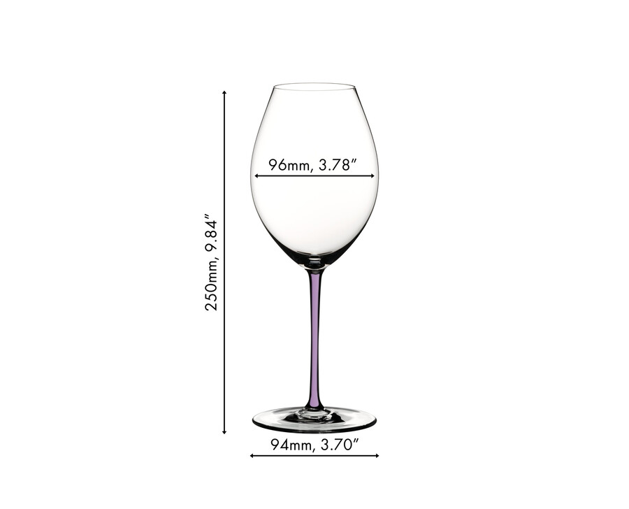 riedel fatto a mano syrah - violette opale