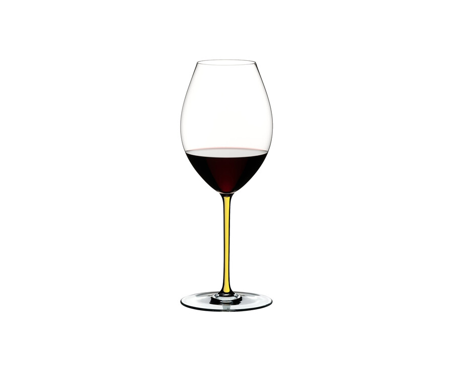 riedel fatto a mano syrah - jaune