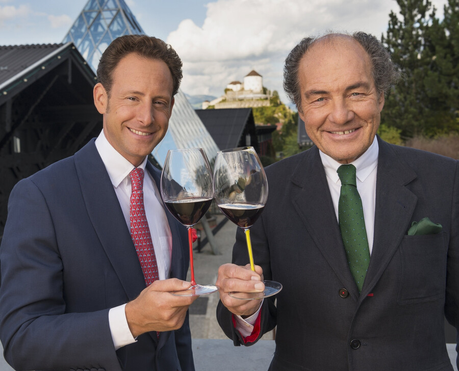 riedel fatto a mano syrah - jaune