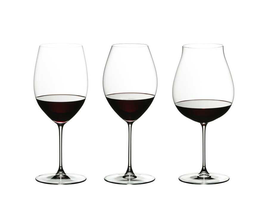 coffret de dégustation de vin rouge riedel veritas