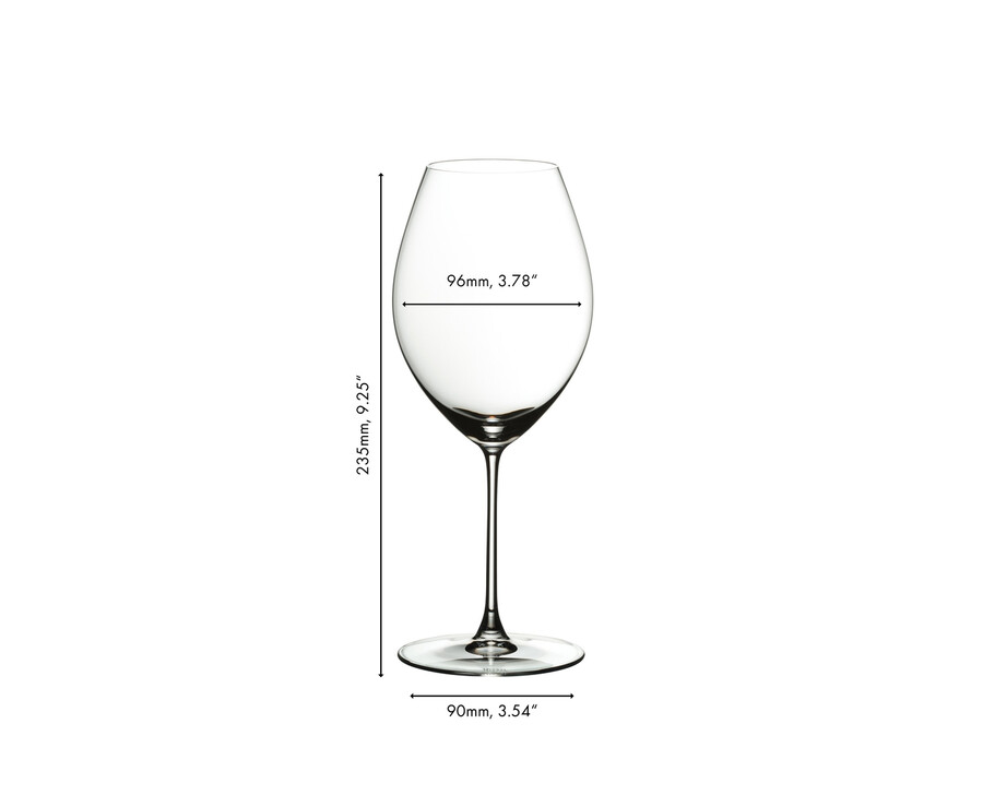 riedel veritas syrah du vieux monde