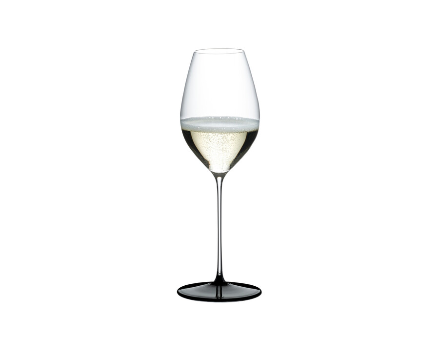 riedel fatto a mano black tie verre à vin champagnesauvignon blanc