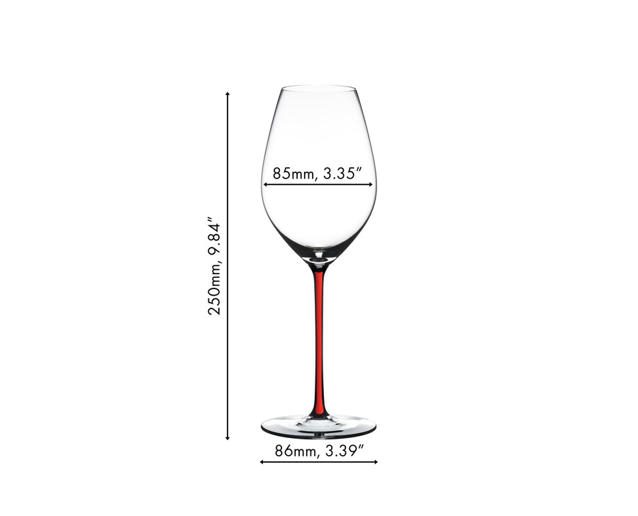 riedel fatto a mano verre à vin à champagne - rouge