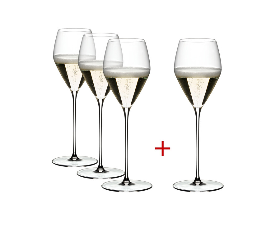 verre à vin à champagne riedel veloce