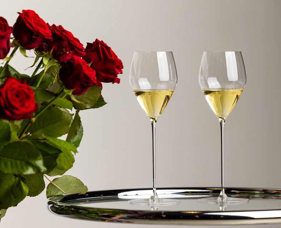verre à vin à champagne riedel veloce