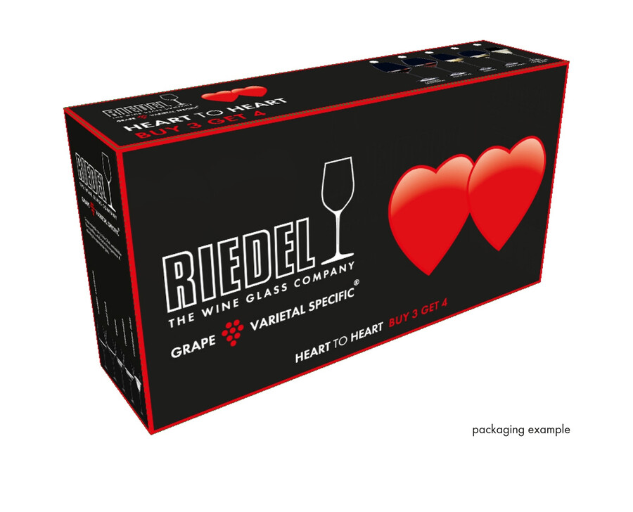 verre à champagne riedel cœur à cœur