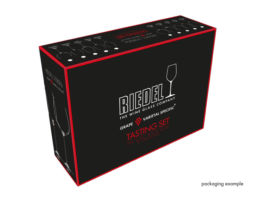 coffret de dégustation de champagne riedel veritas