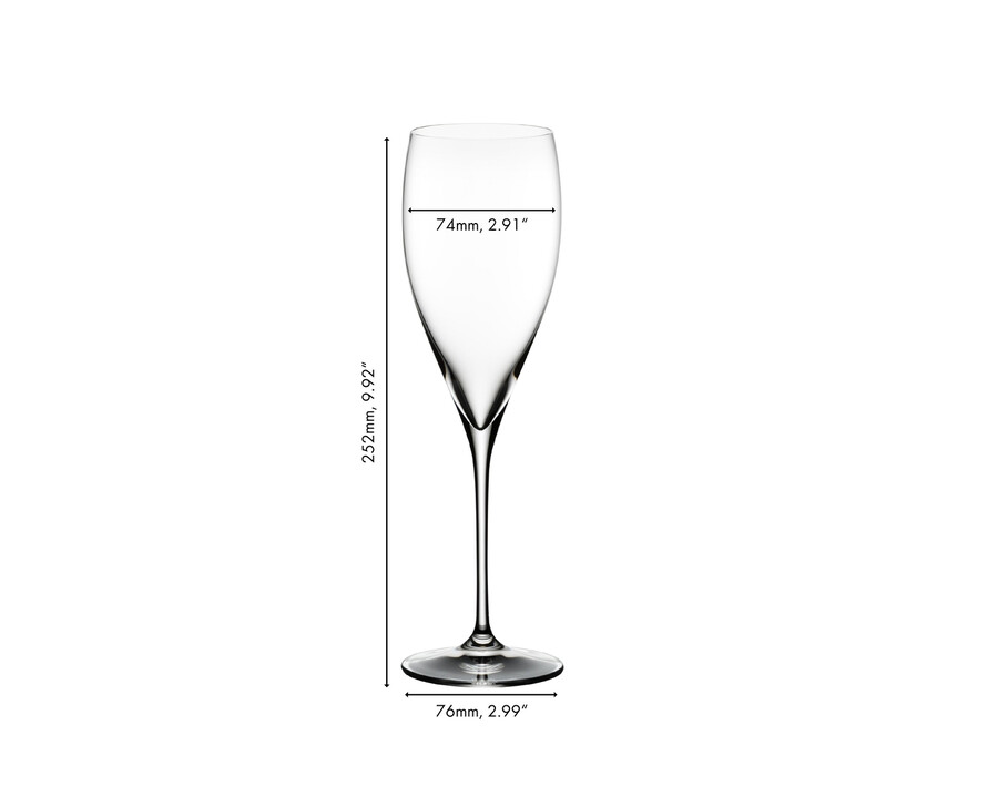 verre à champagne vintage riedel vinum