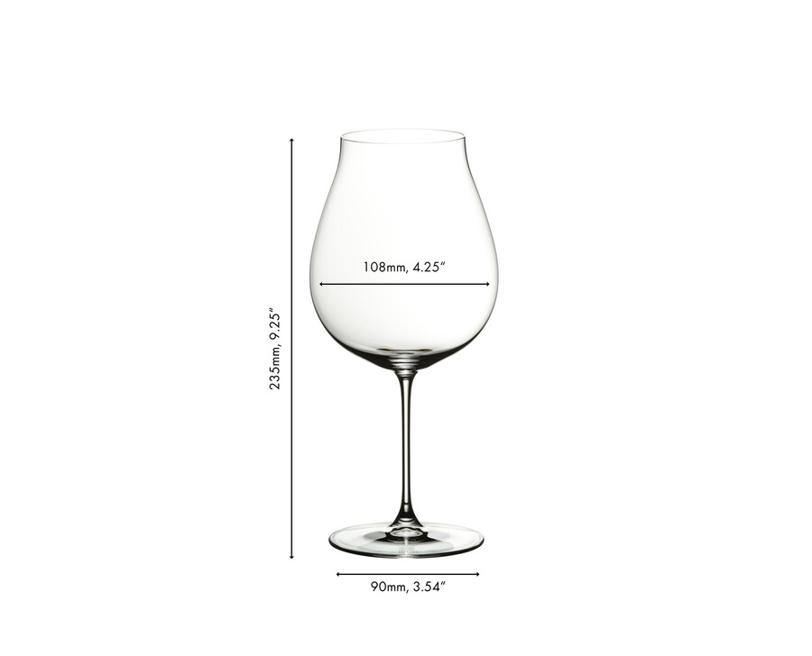 verre à champagne riedel veritas new world pinot noir nebbiolo et rosé