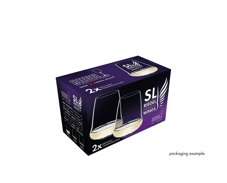 sl riedel verre à rieslingsauvignonchampagne sans pied