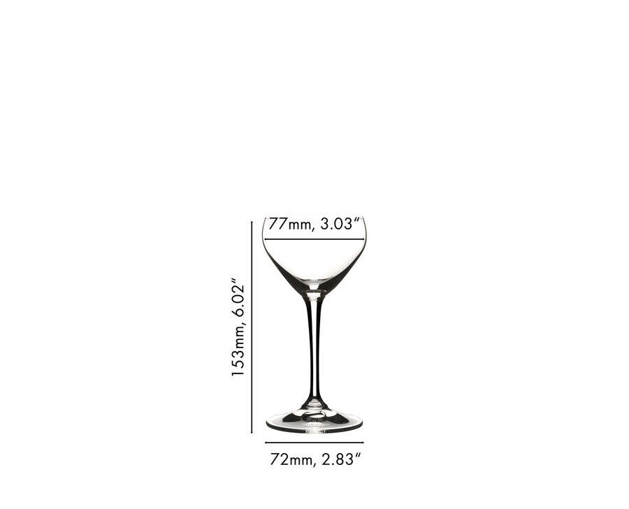 verres à boissons spécifiques riedel nick nora glass