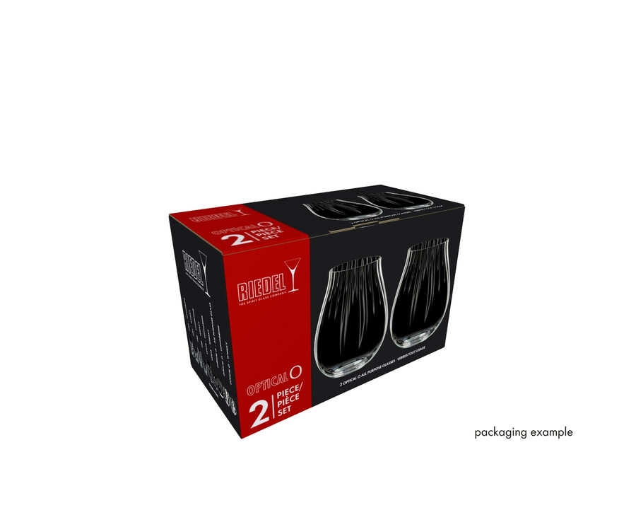 collection de gobelets riedel en verre optique et polyvalent