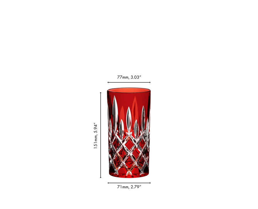 riedel laudon highball - rouge