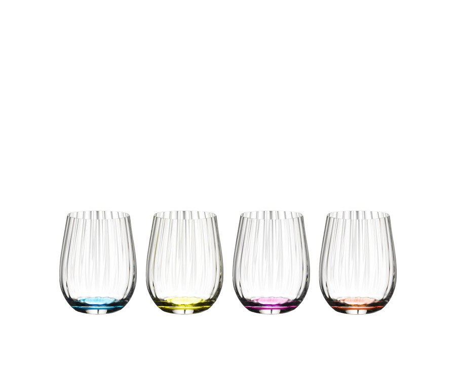 collection de gobelets riedel optical happy o