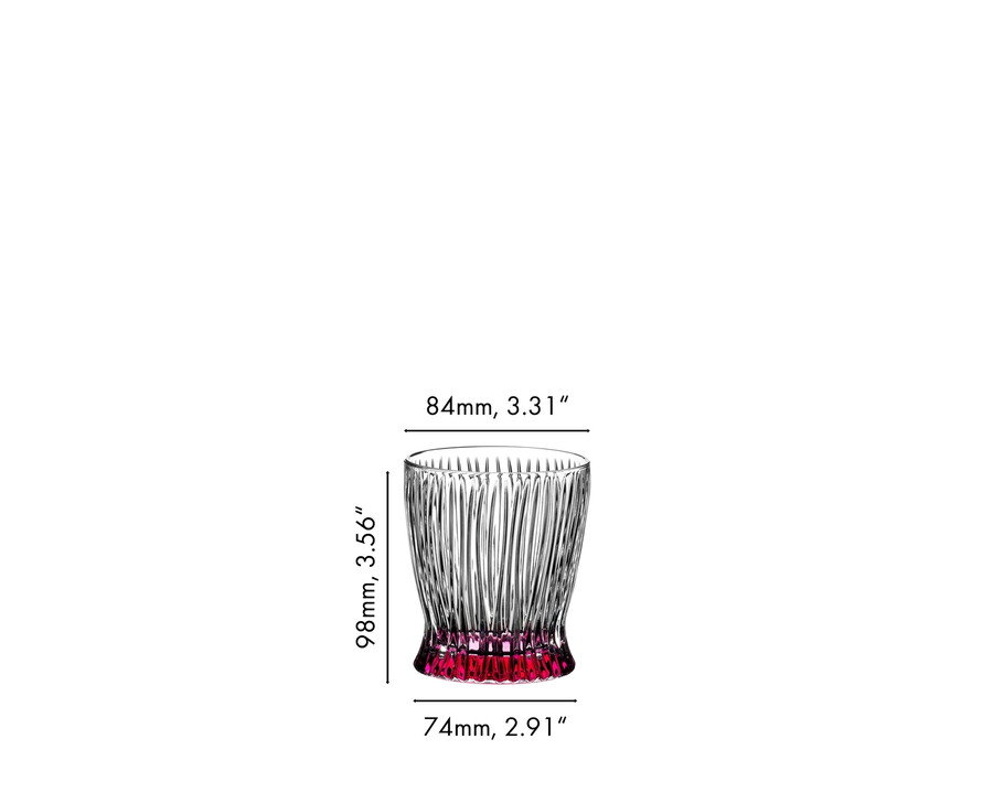 collection de gobelets riedel feu et glace