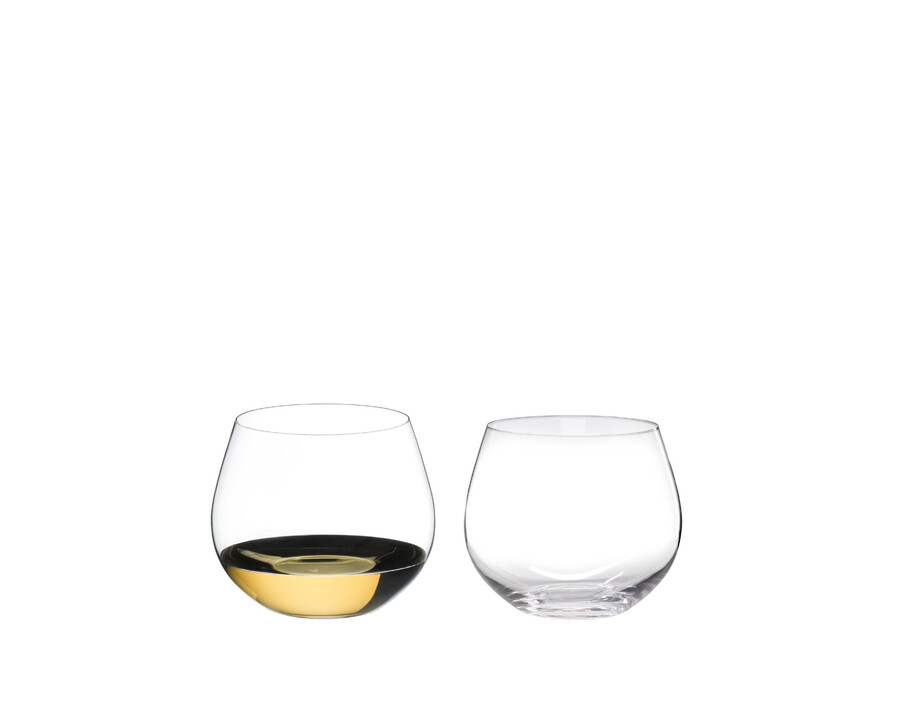 riedel the o wine tumbler chardonnay en fût de chêne