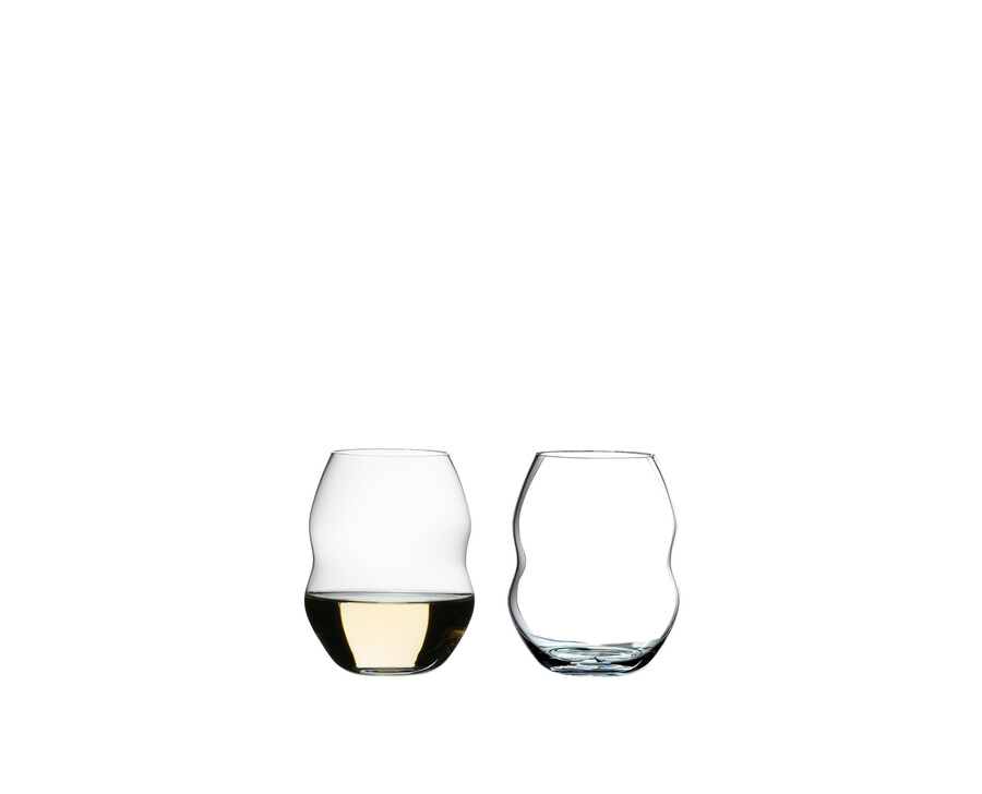 vin blanc riedel swirl