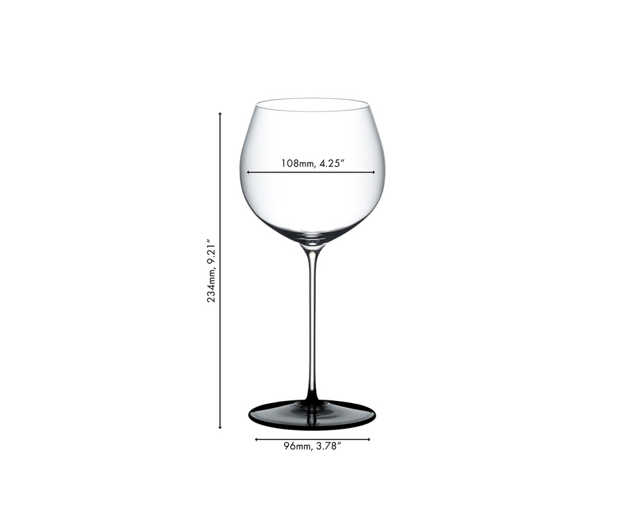 riedel fatto a mano chardonnay cravate noire